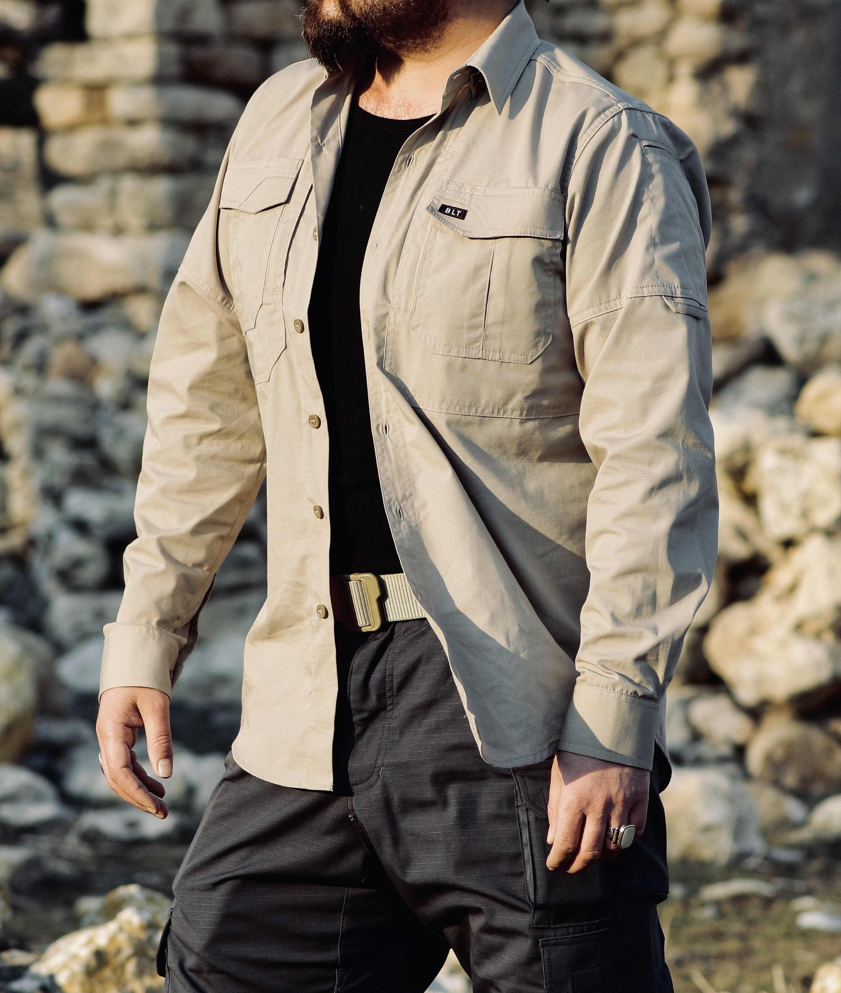 BLT BEIGE (OUTDOOR) TACTICAL SHIRT